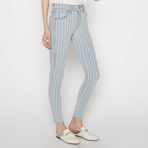 James Jeans Twiggy Ankle Jeans in Bengal Stripes